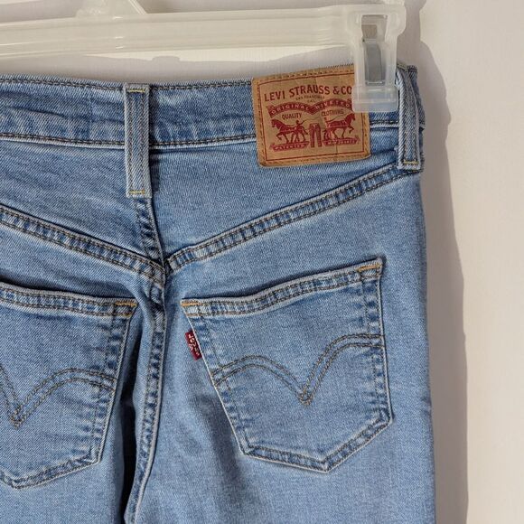 Levi's Ribcage Straight Ankle Jeans Size 26 - Picture 6 of 10